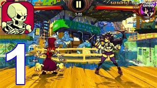 Skullgirls: Fighting RPG - Gameplay Part 1 Tutorial (iOS, Android)