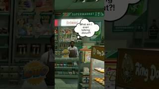 Store Clerk Goes Insane! #gtaonline #shorts #fyp