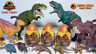 NEW CHAOS THEORY Jurassic World Dinosaurs Toys! Majungasaurus, Ceratosaurus, Parasaurolophus