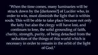 Antichrist According To The Great Catholic Mystic Maria Valtorta