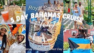 CRUISE VLOG! 5 Day Bahamas Cruise on Royal Caribbean | Visit Nassau | Coco Cay + More | Kerry Spence