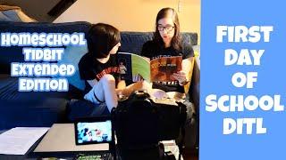 First Day of Homeschool 8th Grade Day in the Life | Homeschool Tidbits (EXTENDED EDITION!)