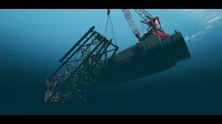 Offshore Jacket Installation Animation - Offshore Animation