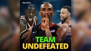 Si Steph Curry, Jordan, Kobe at ang TOP 10 UNDEFEATED Players sa Team USA History.