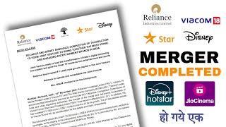 Disney Star and Viacom18 Jio Merger Completed  | Journalism Guide