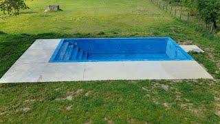 Pool Concreting Around #diy #pool #how