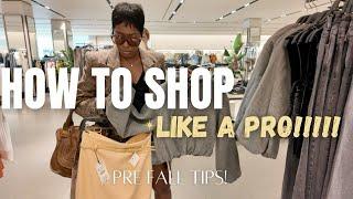 Come Shopping With Me: Pre Fall Tips, New at Coach, Trend Alerts