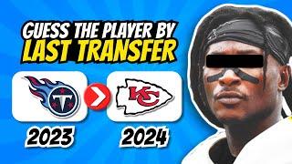 Guess The NFL Player By Last Transfer | Quiz Challenge