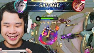 Aku Savage Pakai Aamon! (Mobile Legends)