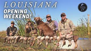 LOUISIANA Duck Season Opening Weekend! (WE GOT KICKED OFF OUR OWN LEASE!)
