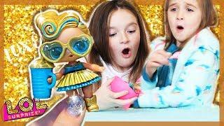 ULTRA RARE LOL surprise DOLL! LUXE 24K GOLD  - I SURPRISED MY SISTERS! Series 2