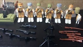 СОВЕТСКАЯ армия!! - Вторая Мировая война (ЛЕГО - аналог) /  Soviet army lego!