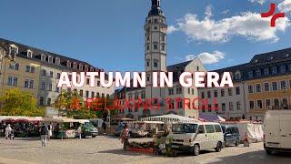 Autumn in Gera, Thüringen, Germany | A relaxing stroll | Roadmap+