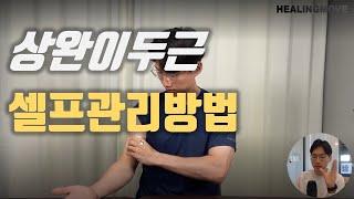 어깨와 팔에 통증있는분들 주목! / 상완이두근 관리법 / 근육통셀프관리