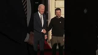 Tổng thống Biden: "Mỹ sẽ ở bên Ukraine bao lâu cũng được!" #shorts