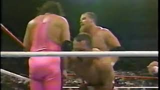 British Bulldogs vs Hart Foundation Saturday Night's Main Event 5-2-87