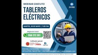 WEBINAR GRATUITO EN TABLEROS ELÉCTRICOS 2024