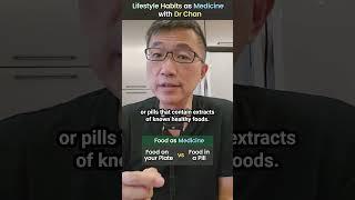 Dr Chan discusses Food as medicine - Food on Your Plate vs Food in a Pill