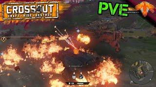 Crossout PvE Multiplayer Gameplay 2022 - PvE Battles 130 - No Commentary