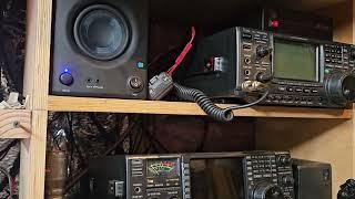 generally I disconnect all my ham radios and remove equipment during lightning storms