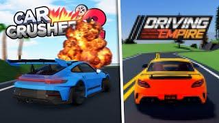 Roblox, But Every Time I CRASH The Car Game Changes!