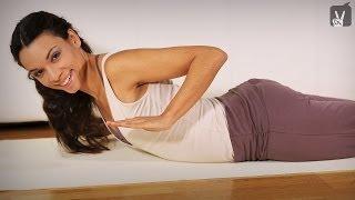 Pilates Rücken Workout: Der Quick Back Booster mit Amiena Zylla!