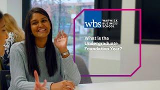 What is the Undergraduate Foundation Year?