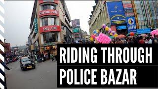 Riding "through" Police Bazar, Shillong | San Storm | BMW GS