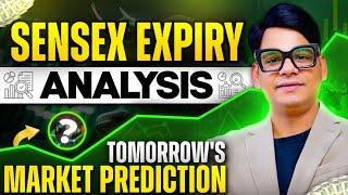 Sensex Zero hero trade analysis, Market prediction for tomorrow #optionstrading #marketanalysis