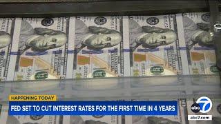 Feds set to cut interest rates for the first time in 4 years