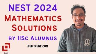 NEST 2024 Shift 1 | Maths Solutions | Q54 | Sets Relations Functions  @qubitpune