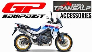 GP Kompozit Accessories for Honda Transalp 750 and Africa Twin