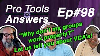 Pro Tools Answers # 98 | What is Standard VCA Logic in Pro Tools?