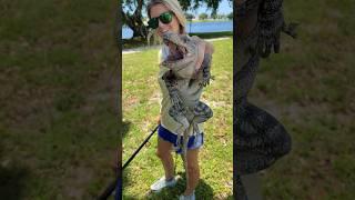 Black spiny tailed iguanas are an extremely aggressive invasive species. #fishing #florida #outdoors