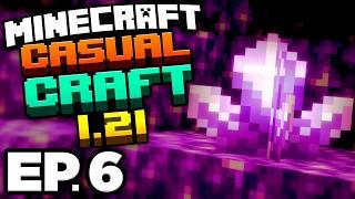  Giant Amethyst Geode, Dripstone Caves, Mining Obsidian, Real Dog Breeds!!! - Minecraft 1.21 Ep.6