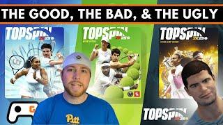 TopSpin 2K25: The Good, The Bad, and The Ugly