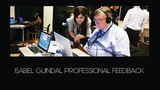 Isabel Guindal feedbacks english