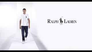 Ralph Lauren Big Pony Custom Fit Polo Shirt in white