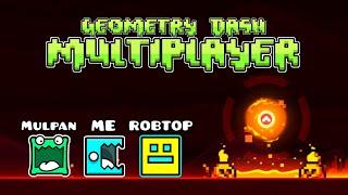 Geometry Dash MULTIPLAYER!?? // Globed Mod // Geode