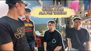 ACARANE MASAK SOP CEKER AYAM KARO NGUMBAH MOTOR