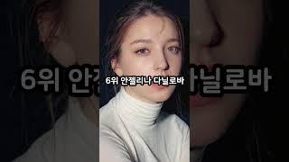 러시아 미녀 순위 TOP10