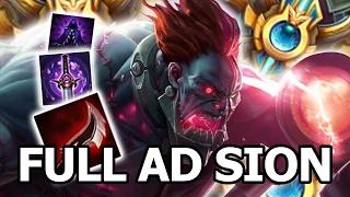 Back to Challenger with Full AD Sion | 7.2  Lethality BUFF