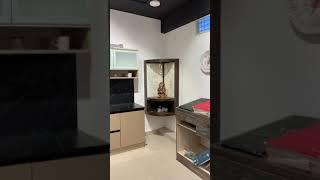 Pooja cabinet design at office | 2bhk | 3bhk | Interior design |