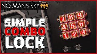 A simple COMBINATION LOCK - Advanced Logics in No Mans Sky - Guide by Beeblebum