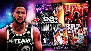 OUR FREE 92+ HIDDEN GEM PACK + 4 DELUXE BBQ BUCKETs PACK OPENING in NBA 2K25 MYTEAM!