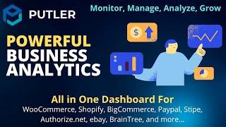 Powerful Business Analytics Tool | WooCommerce Analytics | Integrate Data Sources in PUTLER