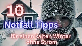 Mach dich bereit, einen kalten Winter ohne Strom zu überstehen #krisenvorsorge  #prepping #blackout