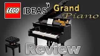 Speed Build & Review LEGO IDEAS Grand Piano | 21323