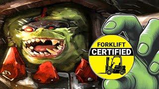 Ghazghkull becomes FORKLIFT CERTIFIED | a Warhammer 40k story