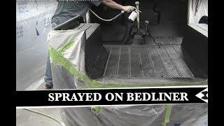 How To (Sprayed On Bedliner) on Jeep Using SEM Rock-It Liner